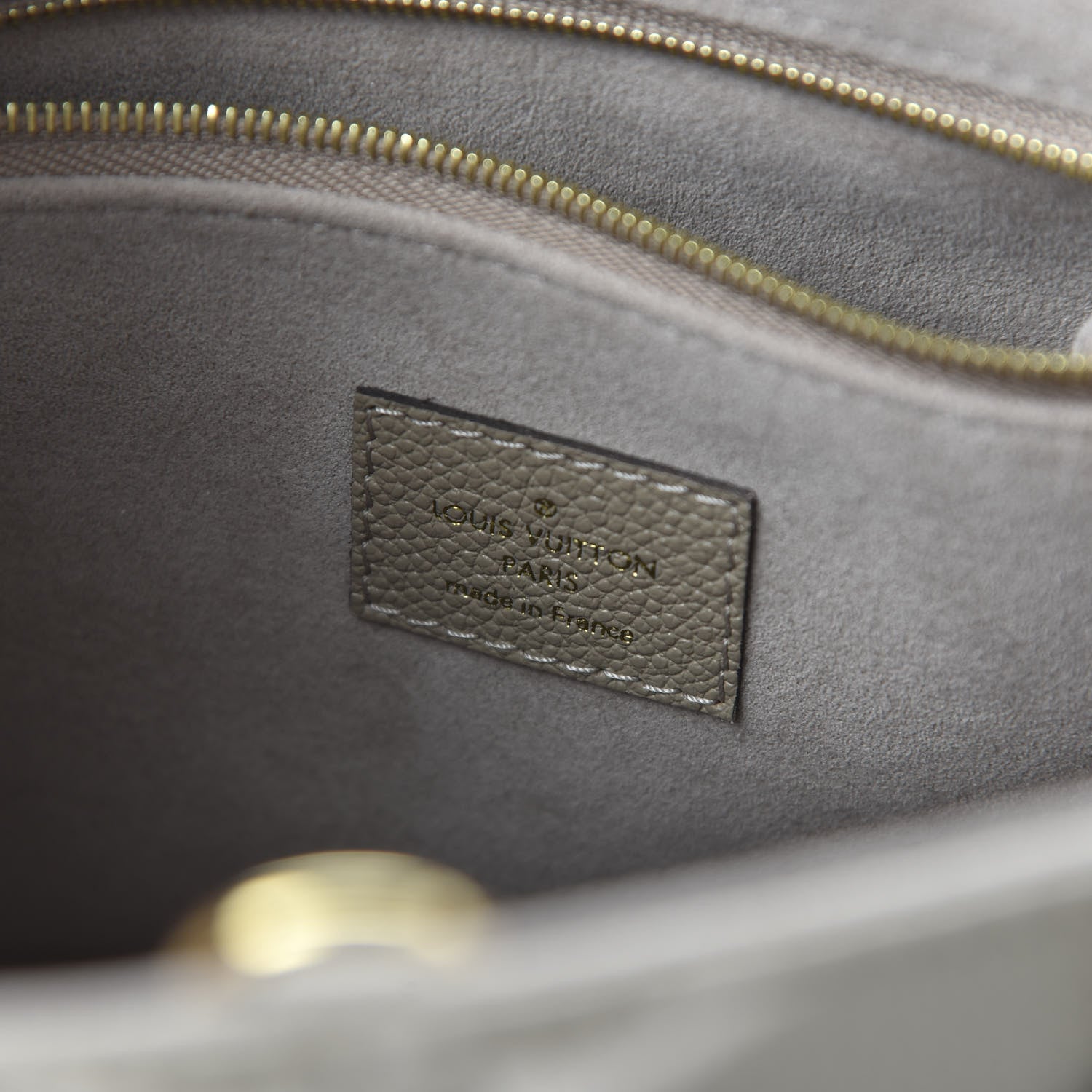 Louis Vuitton Empreinte Monogram Giant Onthego PM Tourterelle Creme 7 of 10