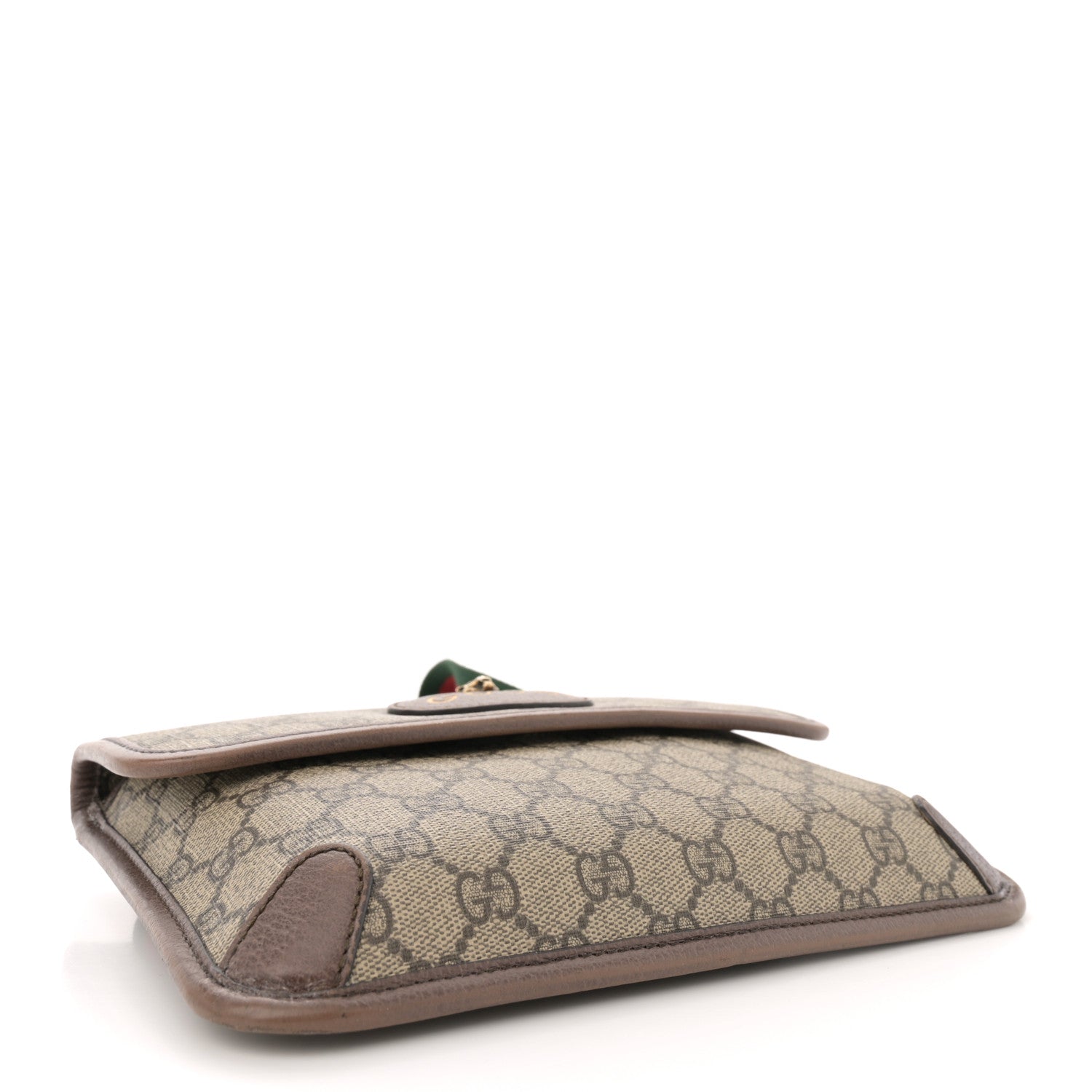 Gucci GG Supreme Monogram Neo Vintage Web Belt Bag Brown 4 of 12