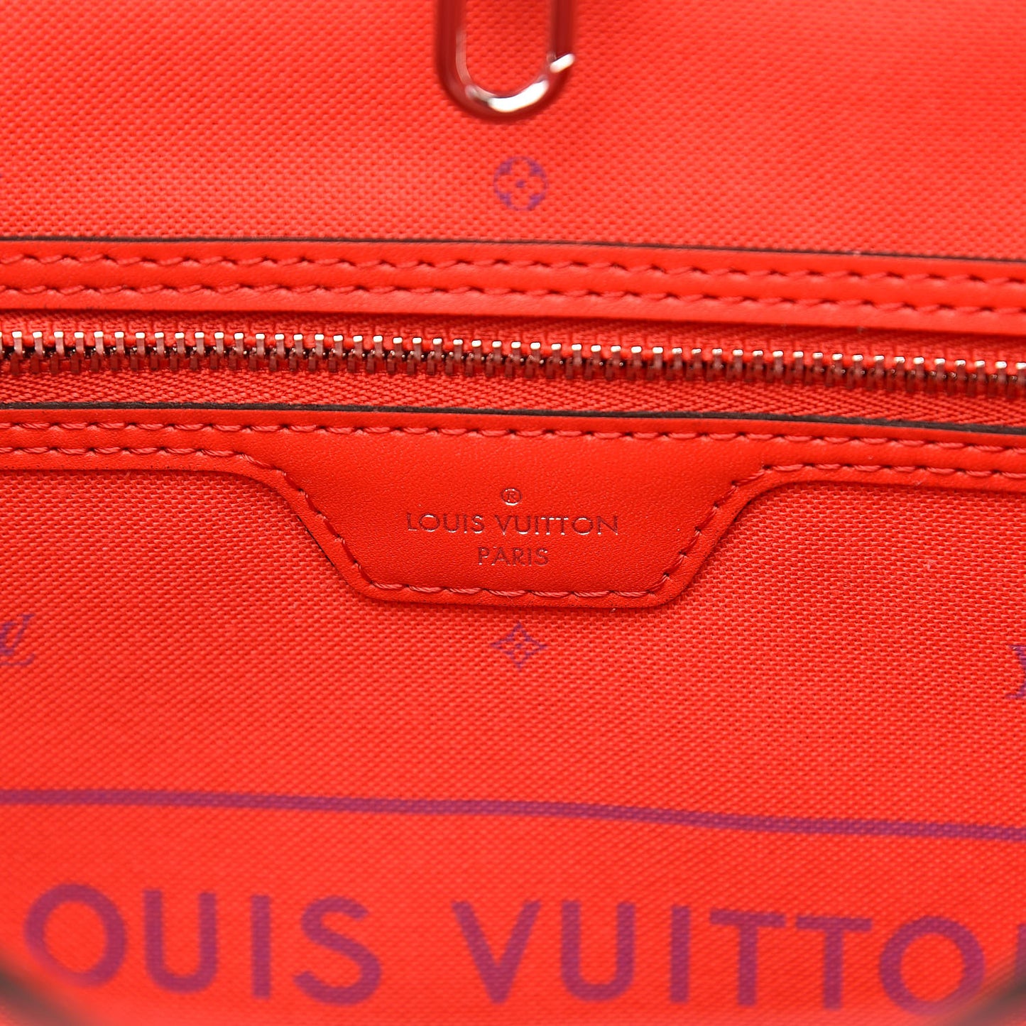 Monogram Escale Neverfull MM Rouge