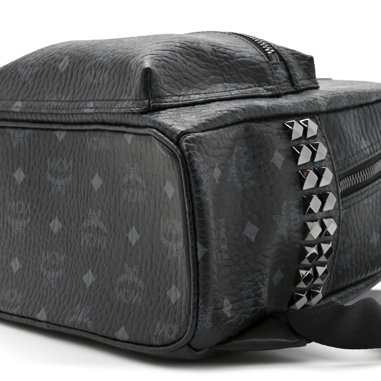 Visetos Medium Side Studs Stark Backpack Black