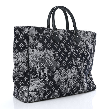 Louis Vuitton Monogram Tapestry Grand Sac Bleu 4 of 9