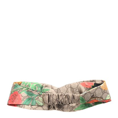 Gucci Silk Monogram Tian Print Tiana Duchesse Headband 3 of 6