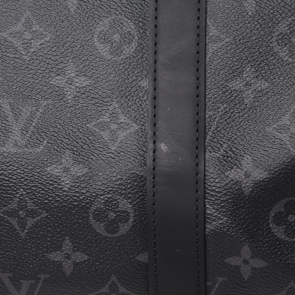 Louis Vuitton Monogram Eclipse Keepall Bandouliere 55 11 of 11
