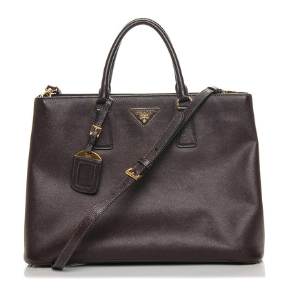 Prada Saffiano Lux Large Tote Granato 1 of 7
