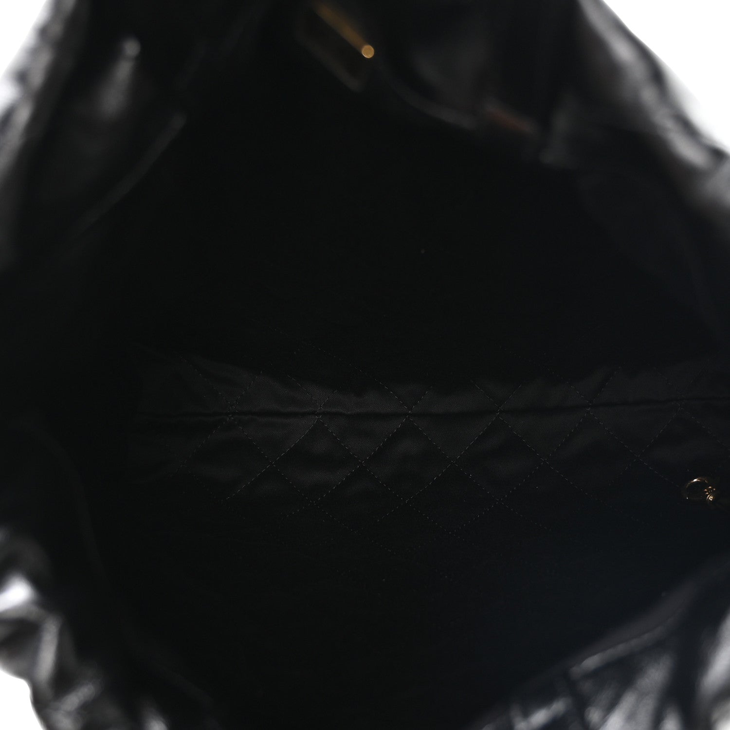 Chanel Shiny Calfskin Quilted Chanel 22 Backpack Black 5 of 10