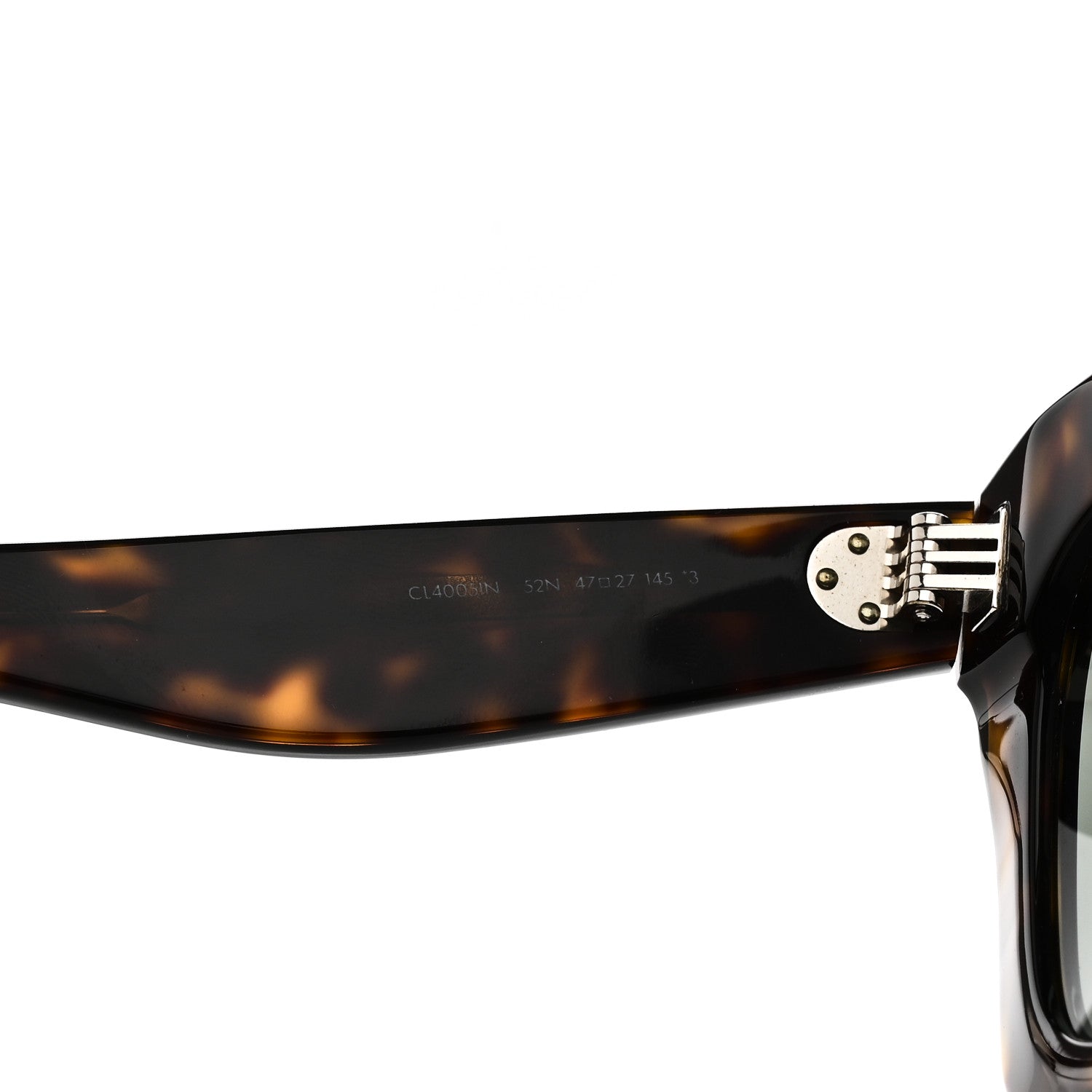 Celine Oversized Round Sunglasses CL4005IN Tortoise 5 of 7