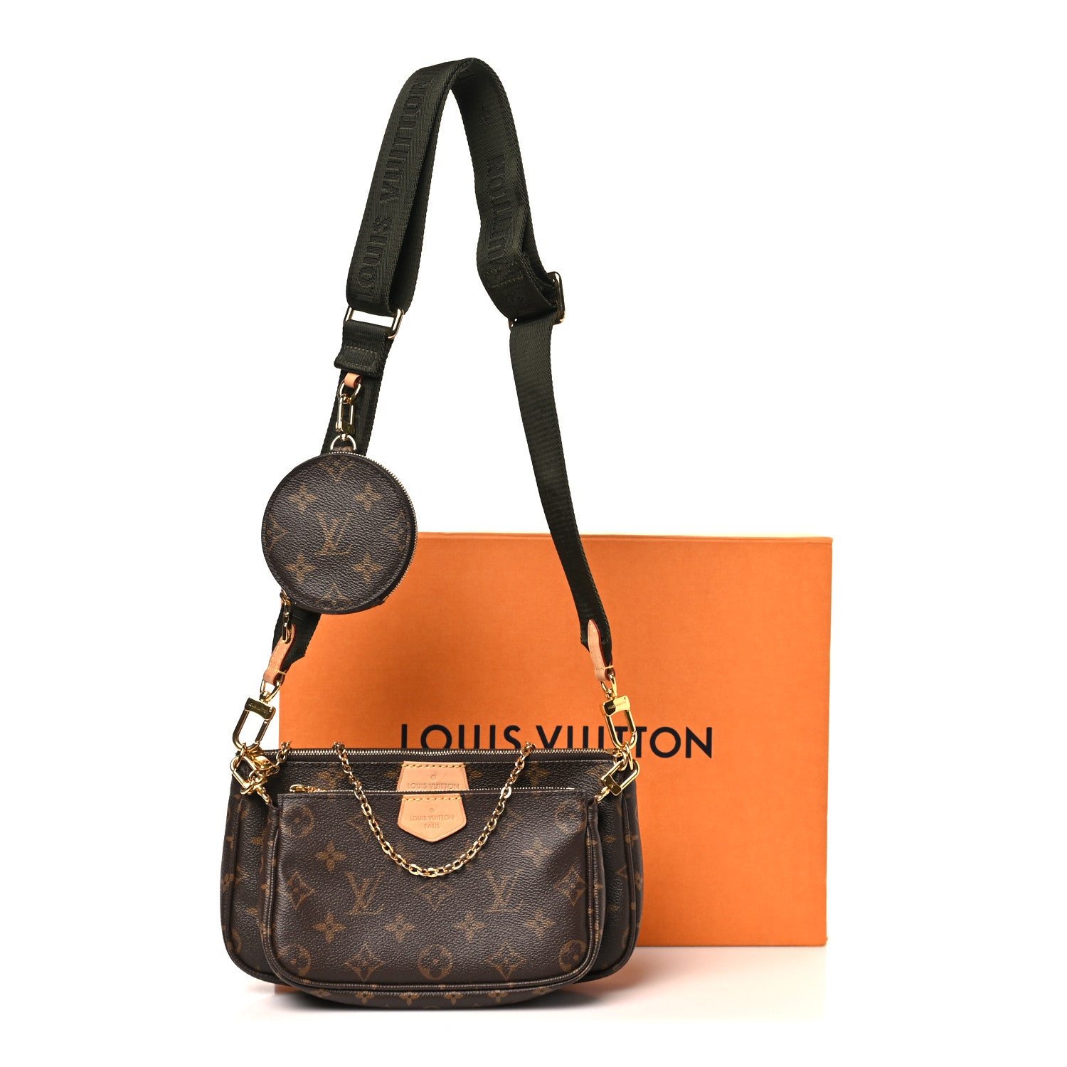 Louis Vuitton Monogram Multi Pochette Accessories Kaki 11 of 11