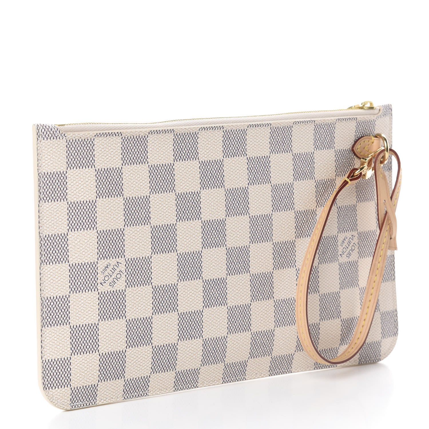 Louis Vuitton Damier Azur Neverfull MM GM Pochette 2 of 5