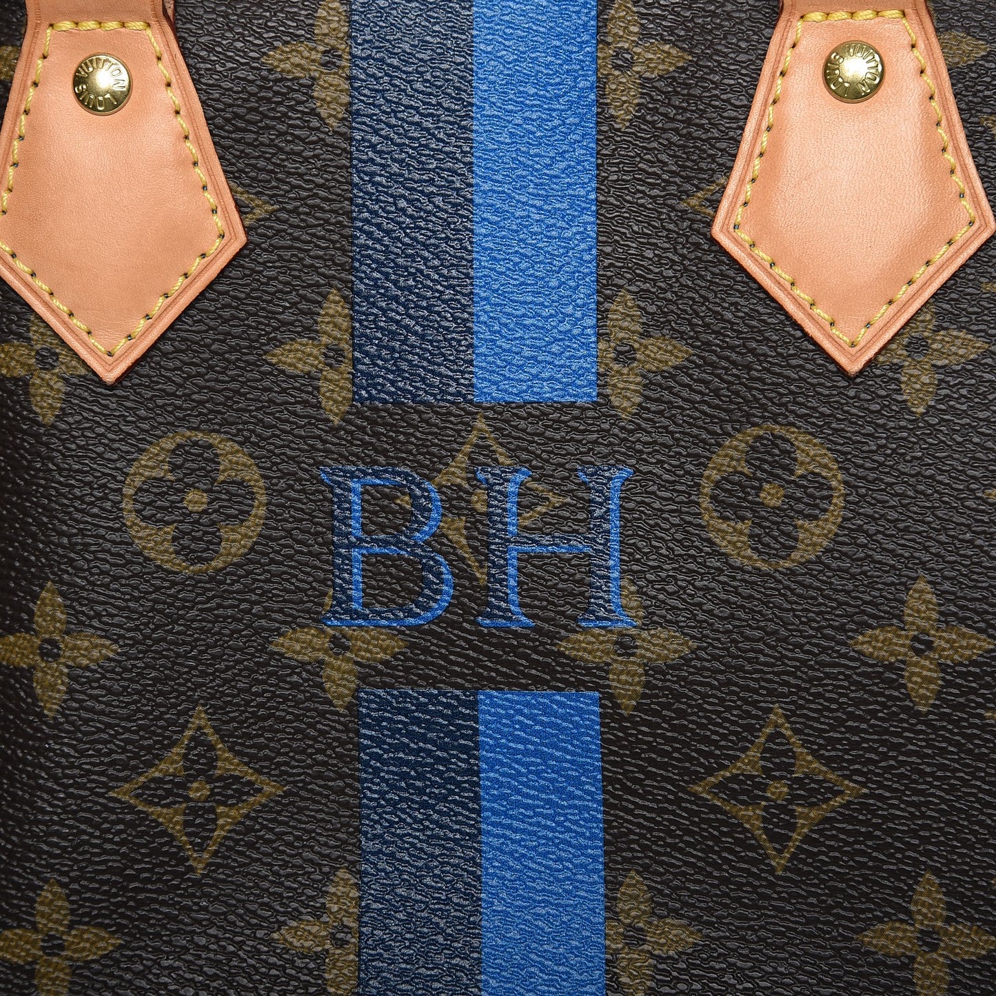 Monogram My LV Heritage Speedy Bandouliere 25 Blue Marine de France