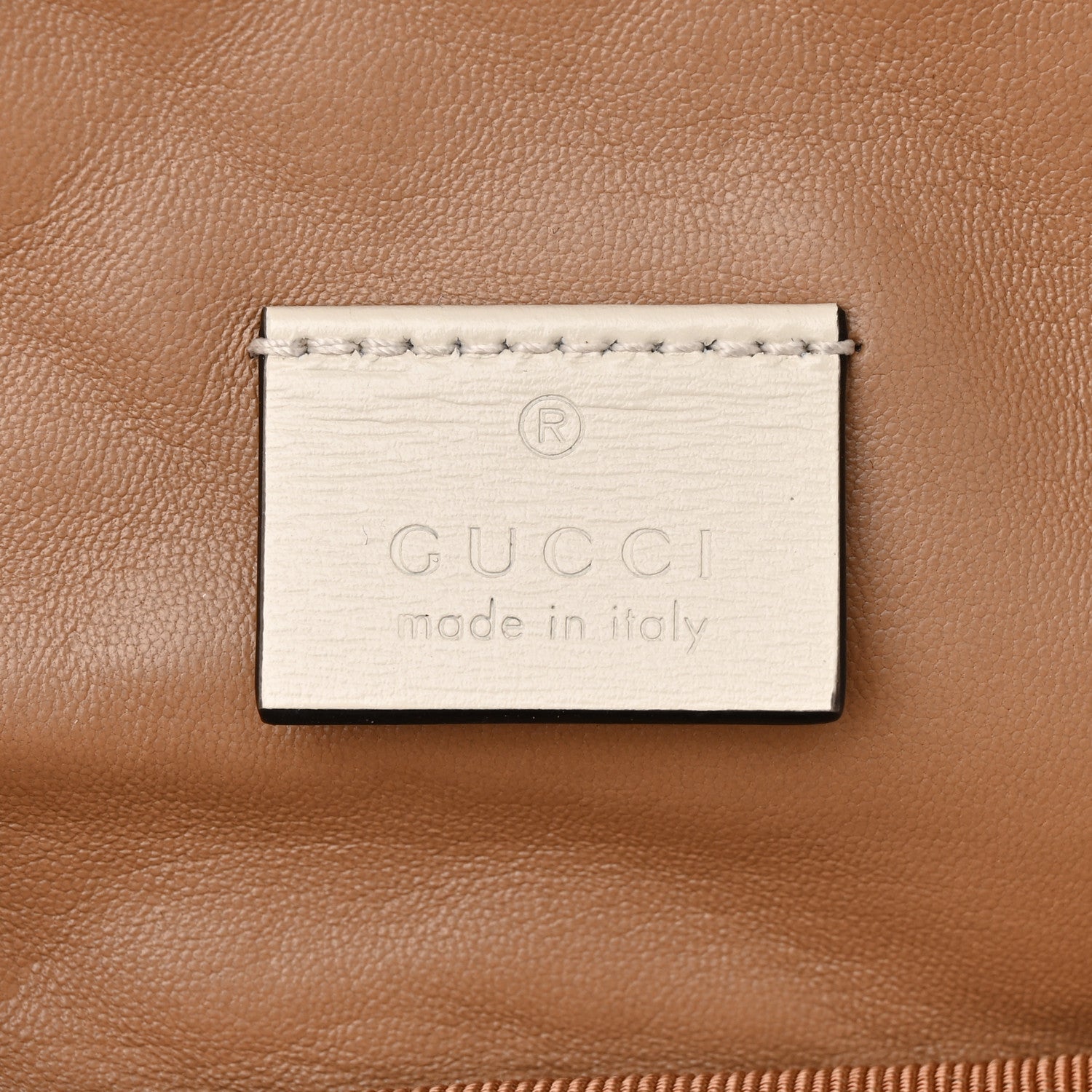 Gucci Calfskin Trapuntata Zumi Belt Bag Off White 6 of 11