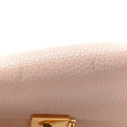 Chloe Grained Lambskin Mini Drew Shoulder Bag Cement Pink 9 of 11