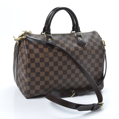 Louis Vuitton Damier Ebene Speedy Bandouliere 30 2 of 8