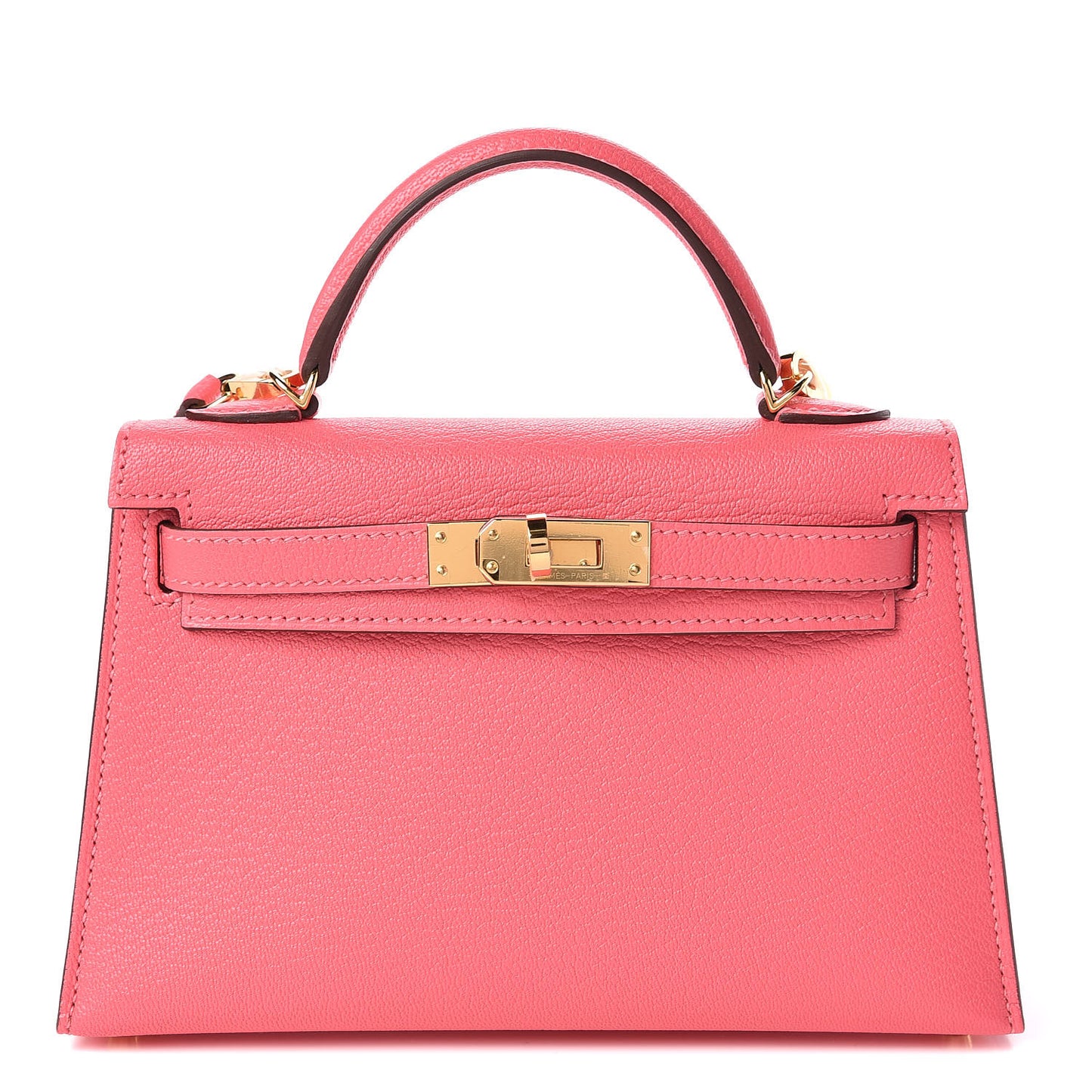 Chevre Mysore Mini Kelly Sellier 20 Rose Lipstick