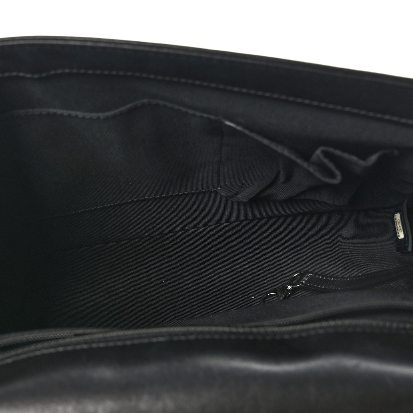 Lambskin Quilted Large Boy Flap Beige Black