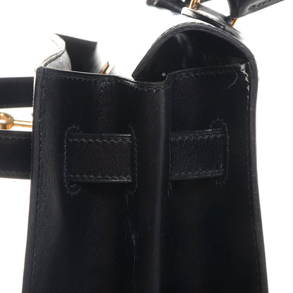 Hermes Box Kelly Sellier 32 Black 3 of 23