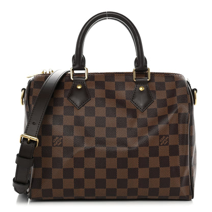Louis Vuitton Damier Ebene Speedy Bandouliere 25 1 of 9