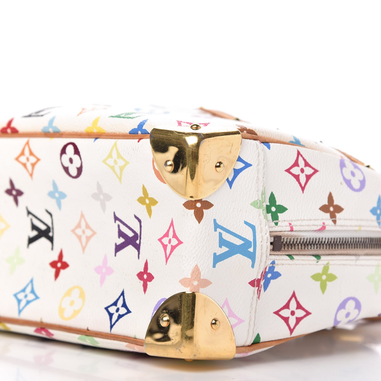 Louis Vuitton Monogram Multicolor Trouville White 7 of 9
