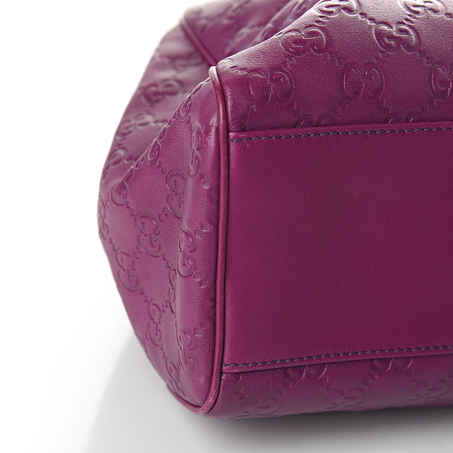Gucci Guccissima Charmy Shoulder Bag Purple 8 of 10