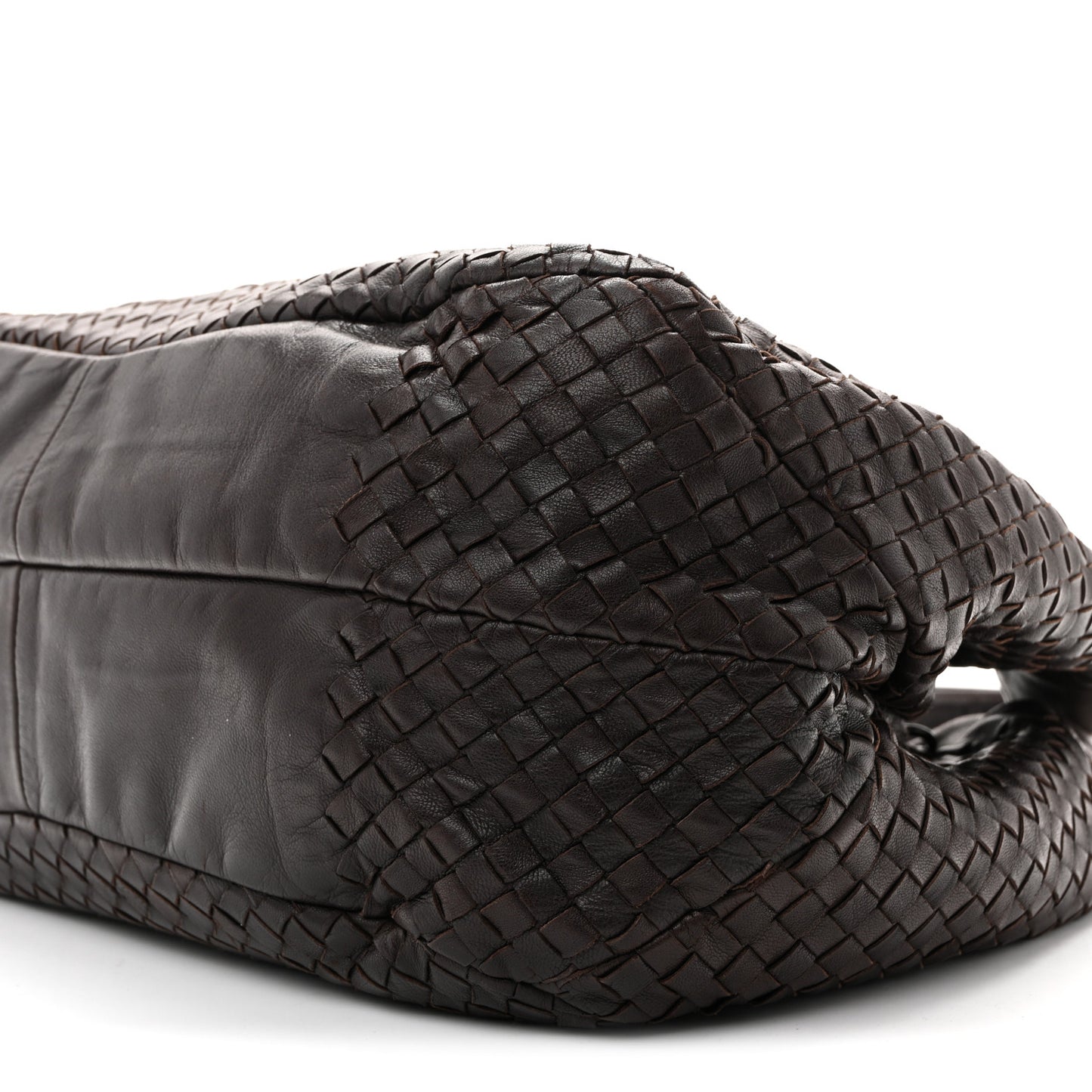 Nappa Intrecciato Large Campana Ebano