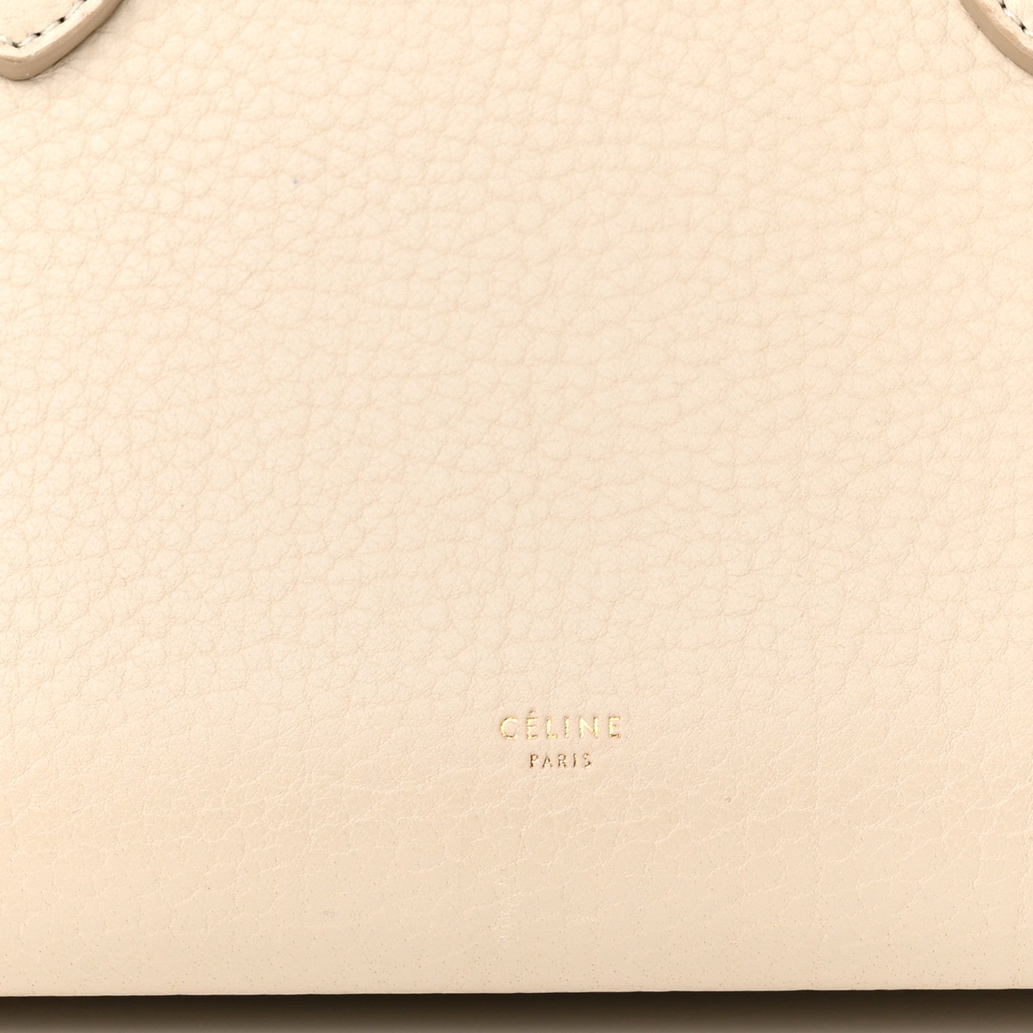 Celine Crisped Calfskin Mini Tie Knot Tote Chalk 7 of 12