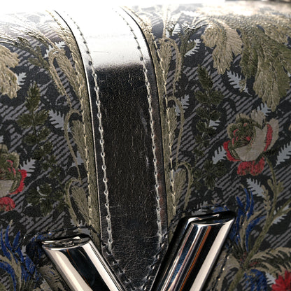 Louis Vuitton Calfskin Printed Twist Shoulder Bag MM Multicolor 9 of 9