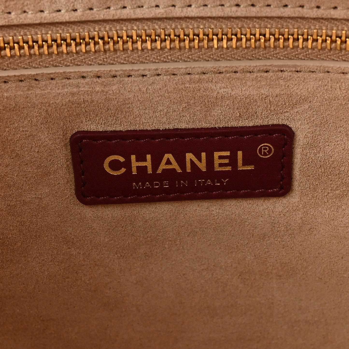 Calfskin Archetype Small Shopping Tote Dark Burgundy