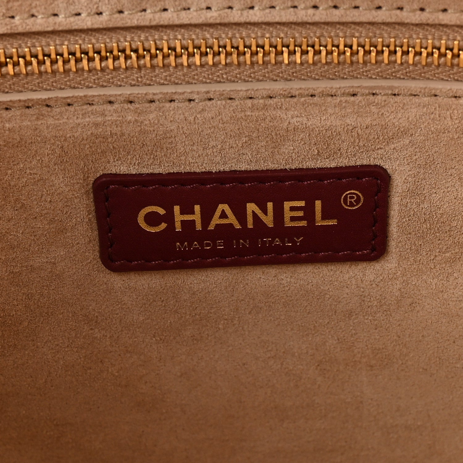 Chanel Calfskin Archetype Small Shopping Tote Dark Burgundy 6 of 10