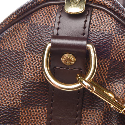 Louis Vuitton Damier Ebene Speedy Bandouliere 30 10 of 12