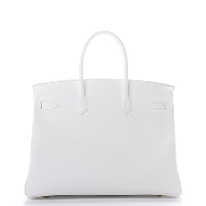 Hermes Epsom Birkin 35 White White 3 of 32