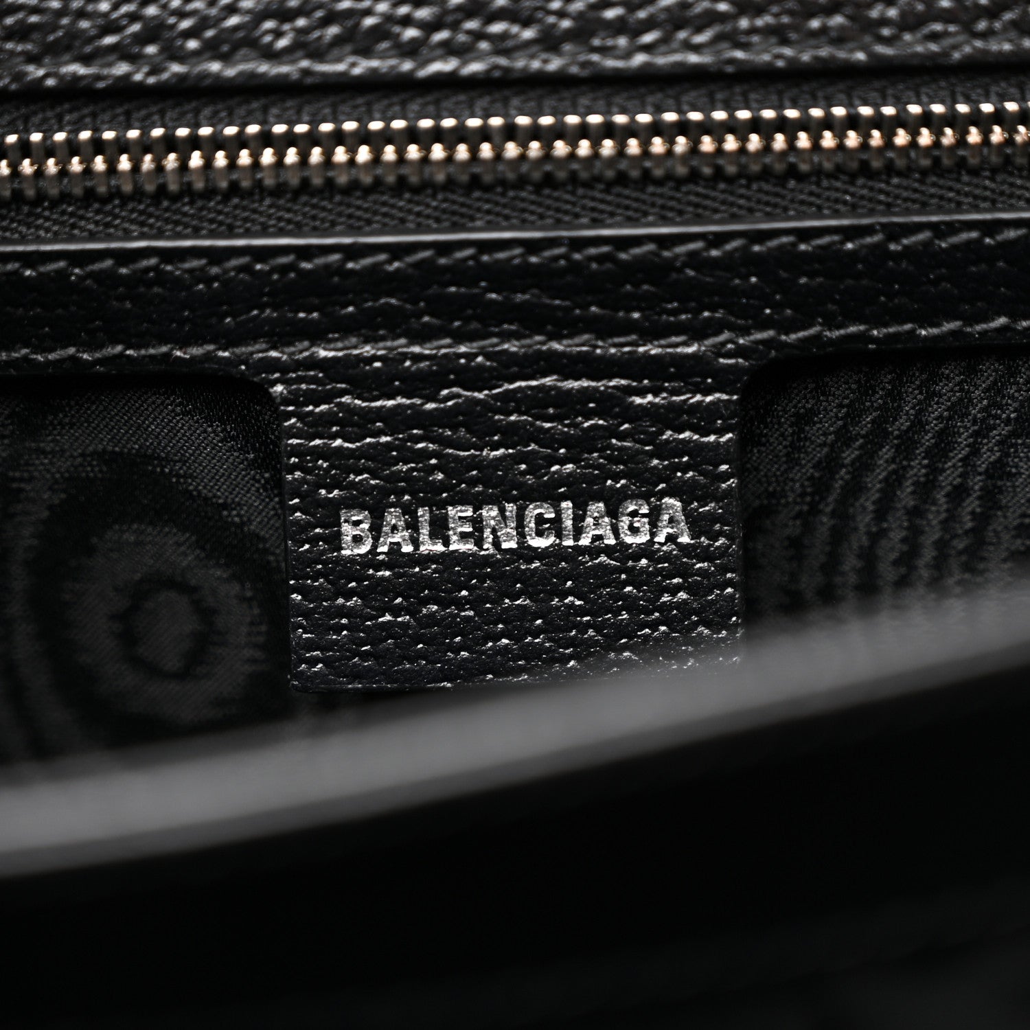 Gucci X BALENCIAGA BB Supreme Monogram Web Small Top Handle Bag Black 7 of 11