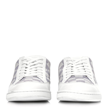 Louis Vuitton Damier Azur Mens Sneakers 8.5 White 2 of 8
