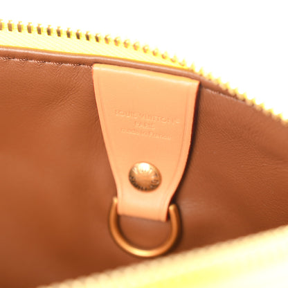Louis Vuitton Calfskin Monogram Speedy P9 Bandouliere 25 Lemonade Yellow 7 of 11