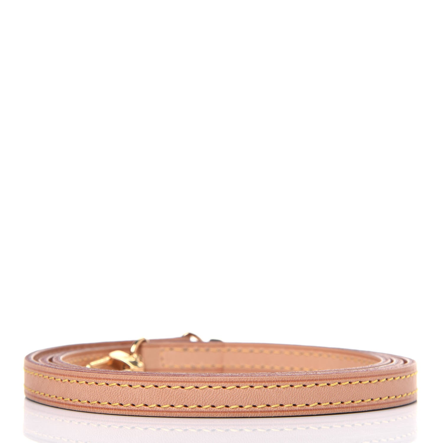 Louis Vuitton Vachetta 12mm Long Shoulder Strap VVN 2 of 4