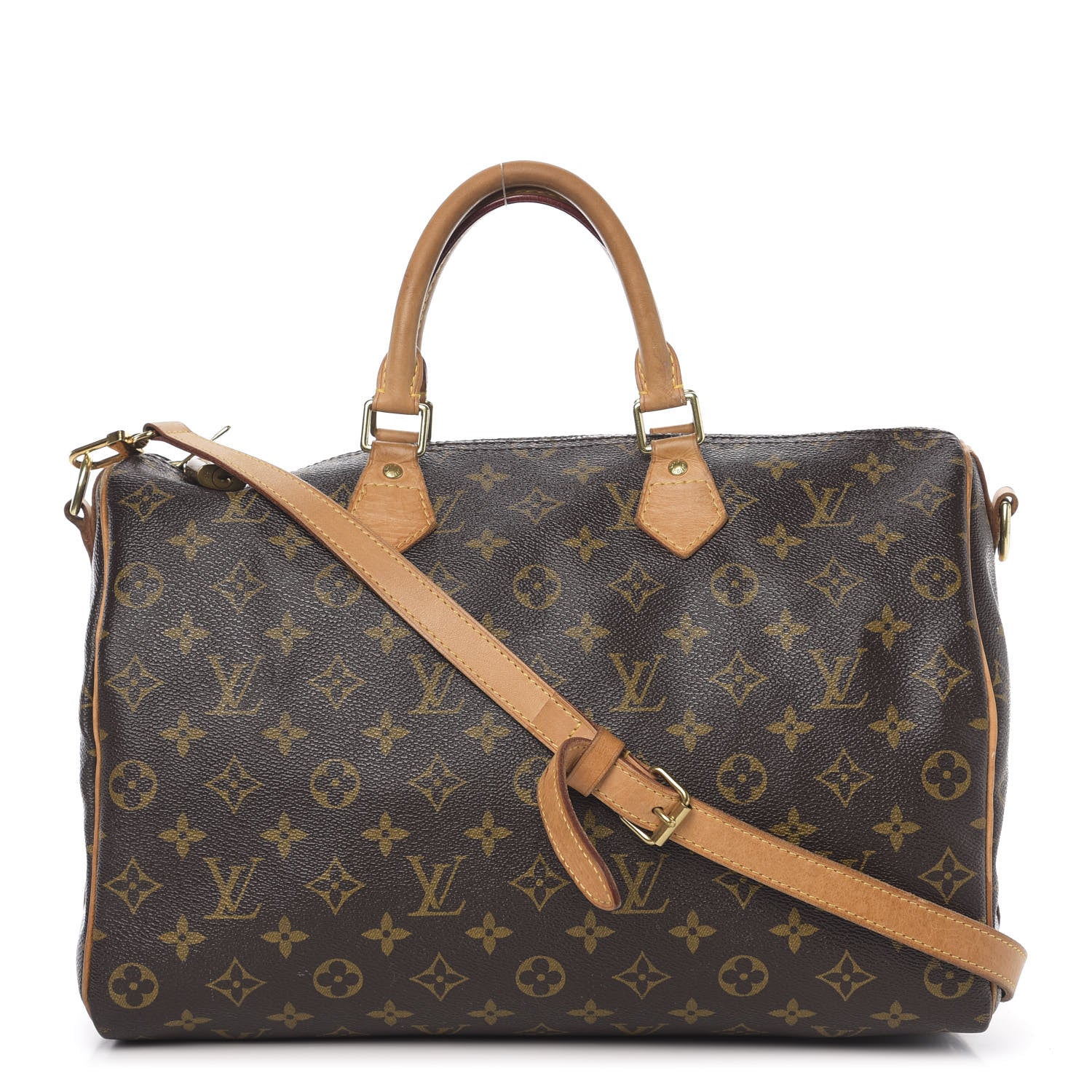 Louis Vuitton Monogram Speedy Bandouliere 35 1 of 15