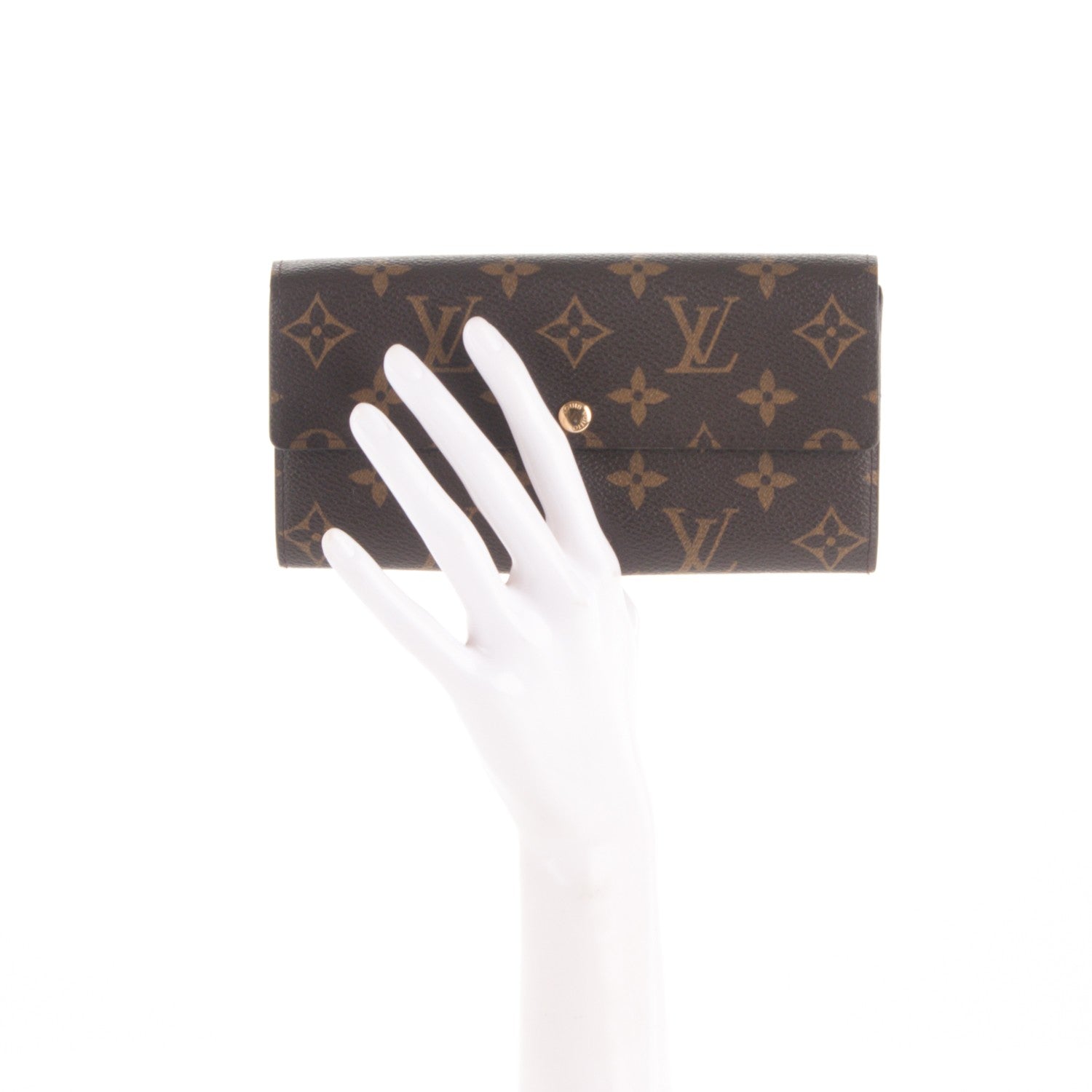 Louis Vuitton Monogram Sarah Wallet 2 of 7