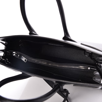Saint Laurent Calfskin Love Patchwork Small Sac De Jour Black 6 of 10