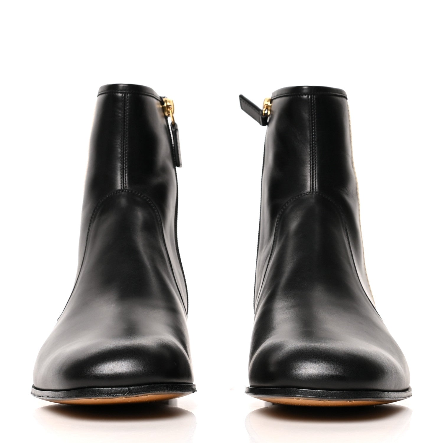 Gucci Calfskin Mens Sport Ankle Boots 8.5 Black 2 of 7