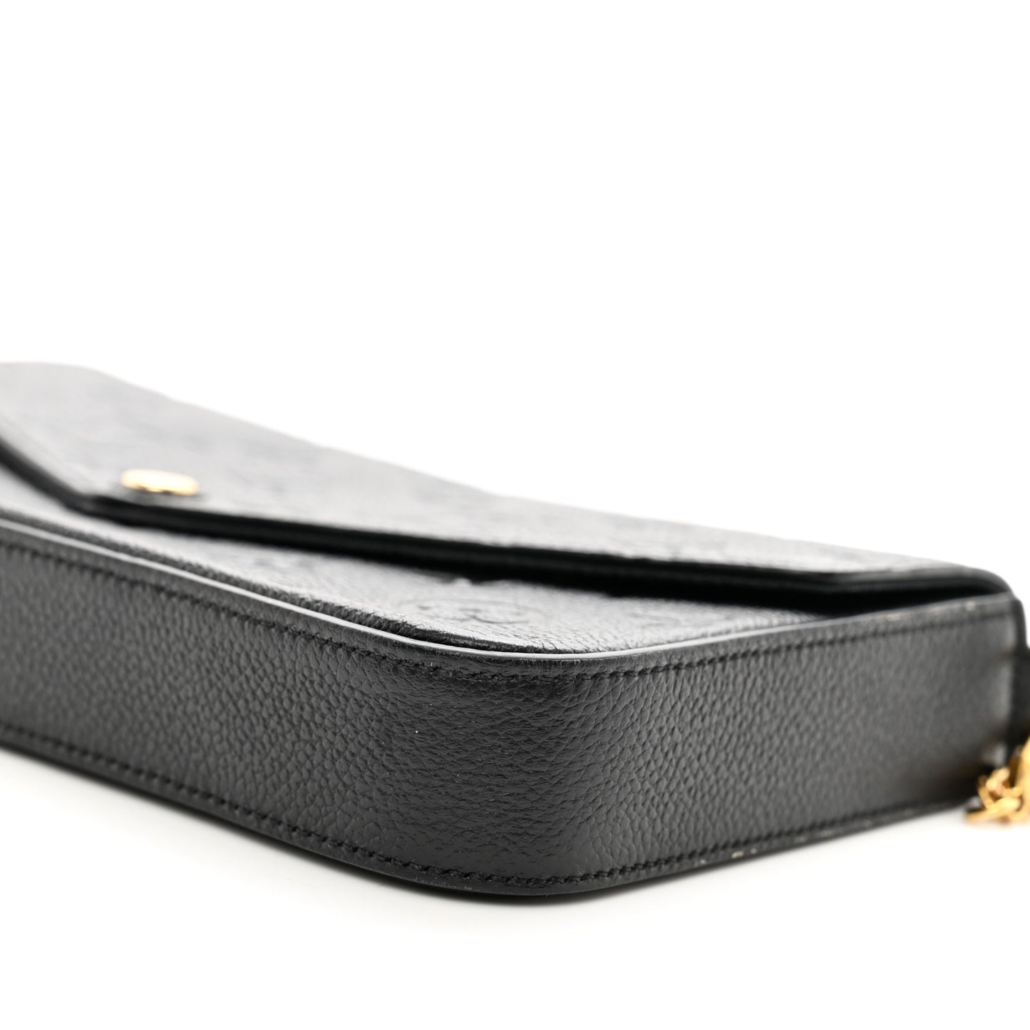 Empreinte Pochette Felicie Chain Wallet Black