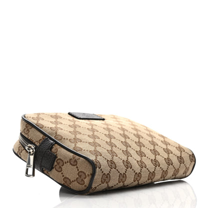 Gucci Monogram Belt Bag Dark Brown 5 of 10