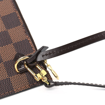 Louis Vuitton Damier Ebene Neverfull MM GM Pochette 7 of 7