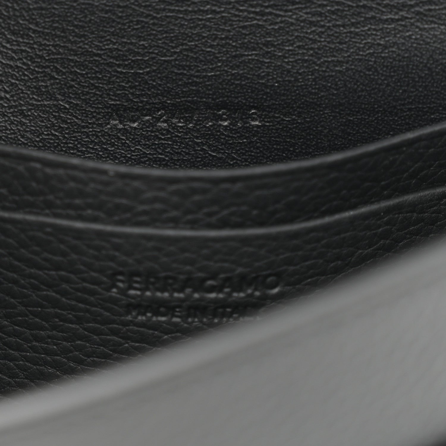 Salvatore Ferragamo Grained Calfskin Belt Bag Black 6 of 9