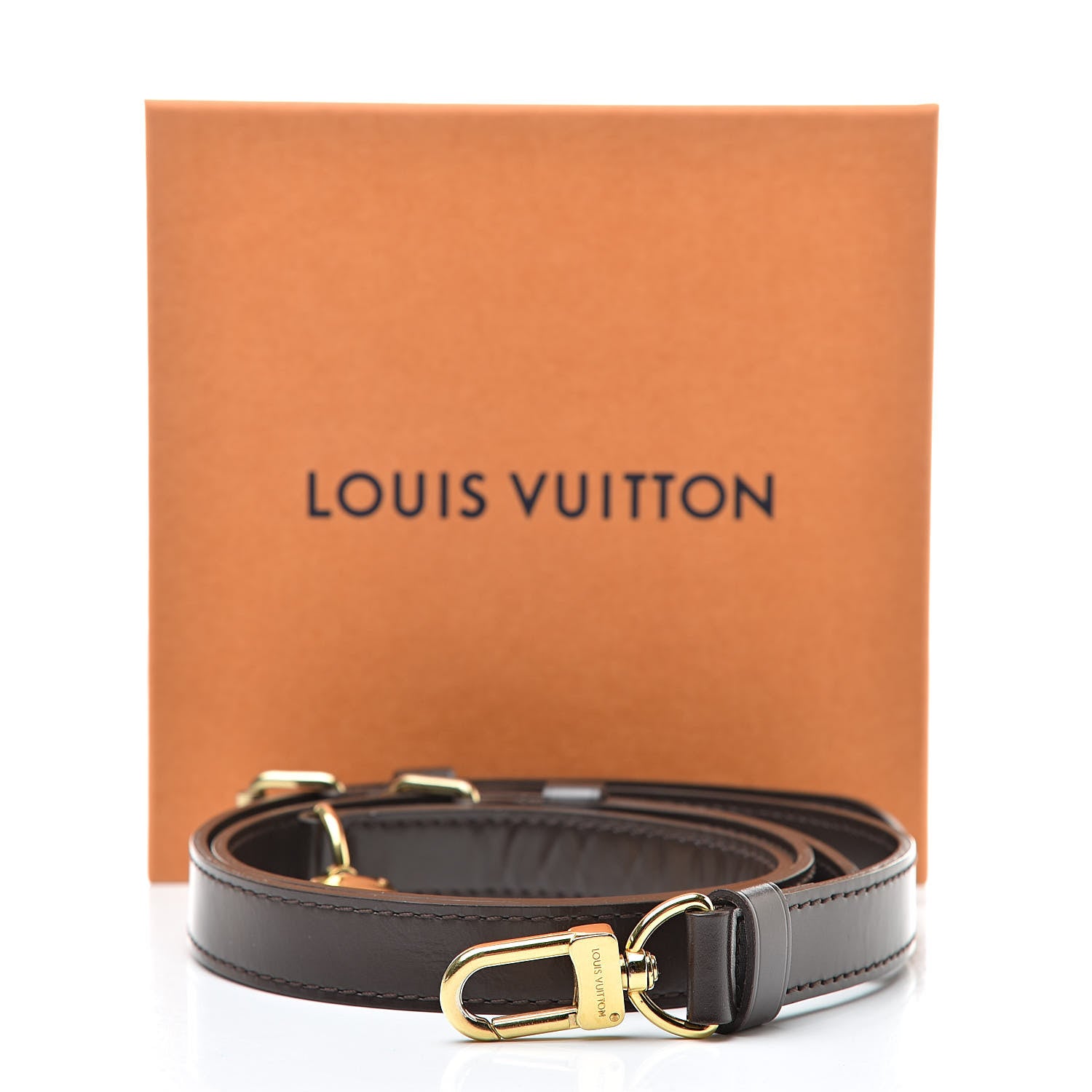 Louis Vuitton Calfskin Keepall Bandouliere Adjustable Shoulder Strap Brown 7 of 7