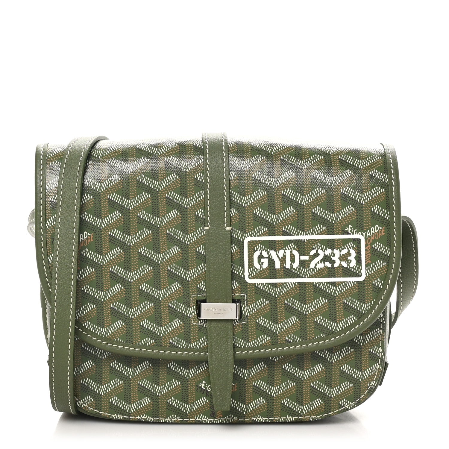 Goyard Goyardine Belvedere PM Messenger Bag Kaki 1 of 9