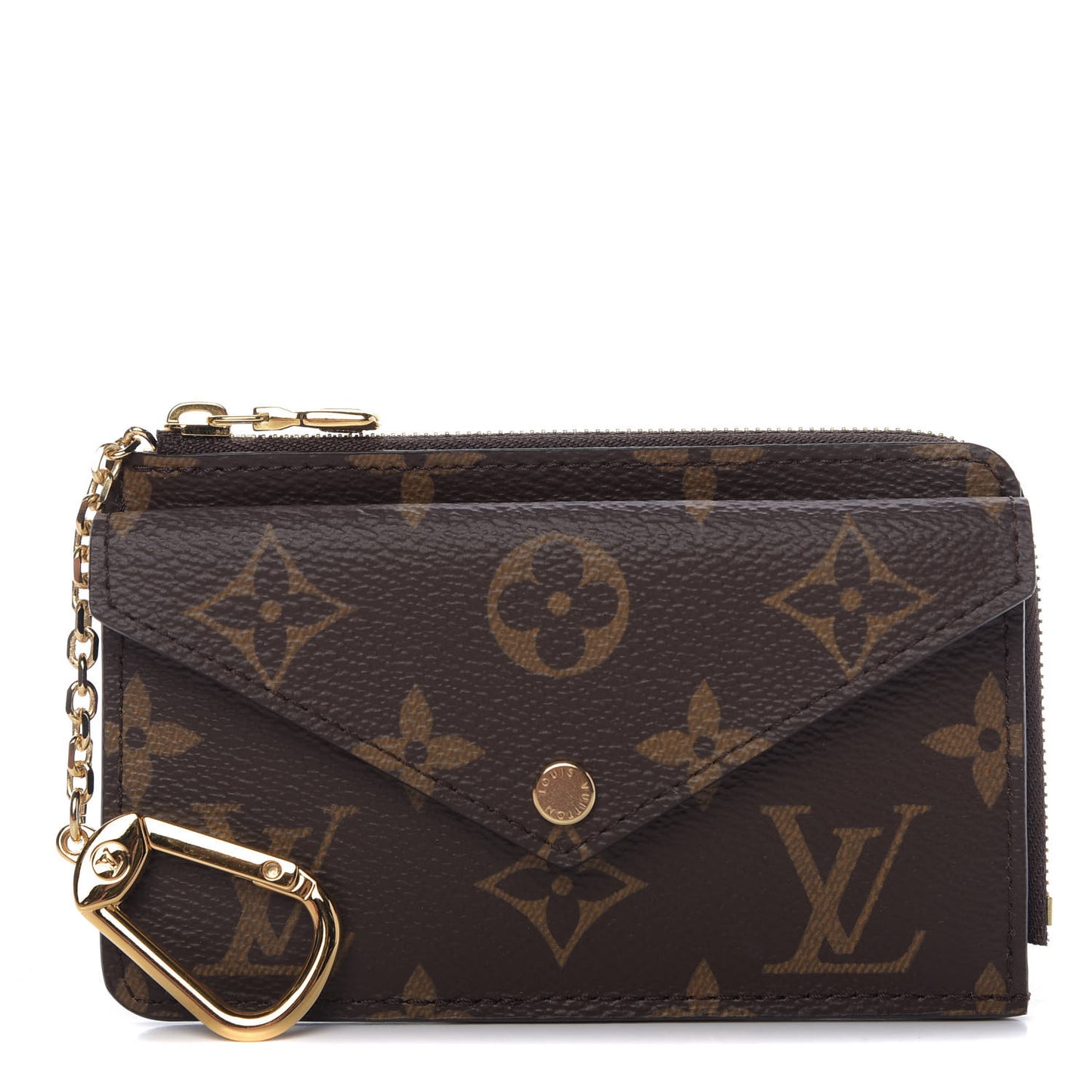 Monogram Recto Verso Card Holder Black