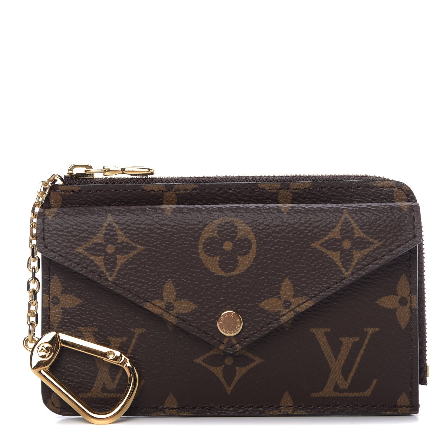 Louis Vuitton Monogram Recto Verso Card Holder Black 1 of 8