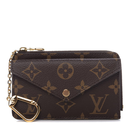 Louis Vuitton Monogram Recto Verso Card Holder Black 1 of 8
