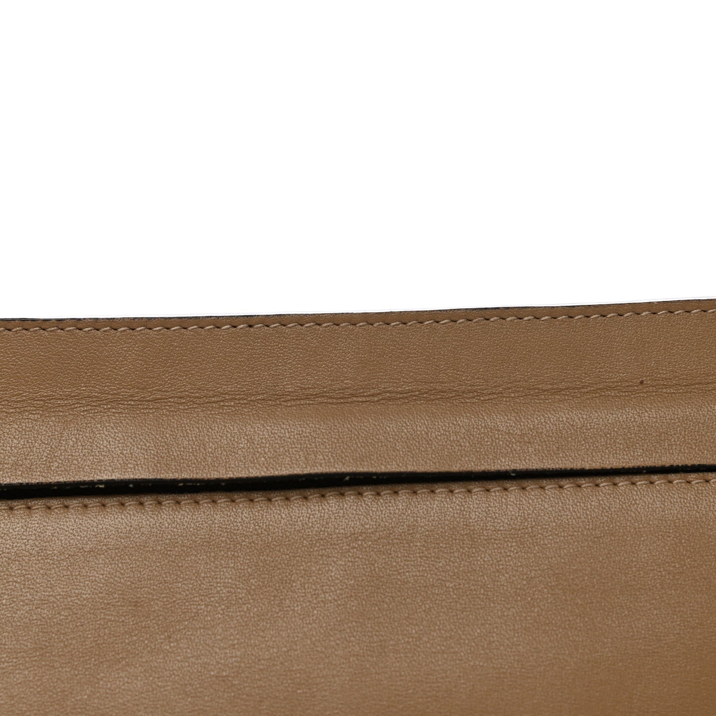 Calfskin T Pouch Mink