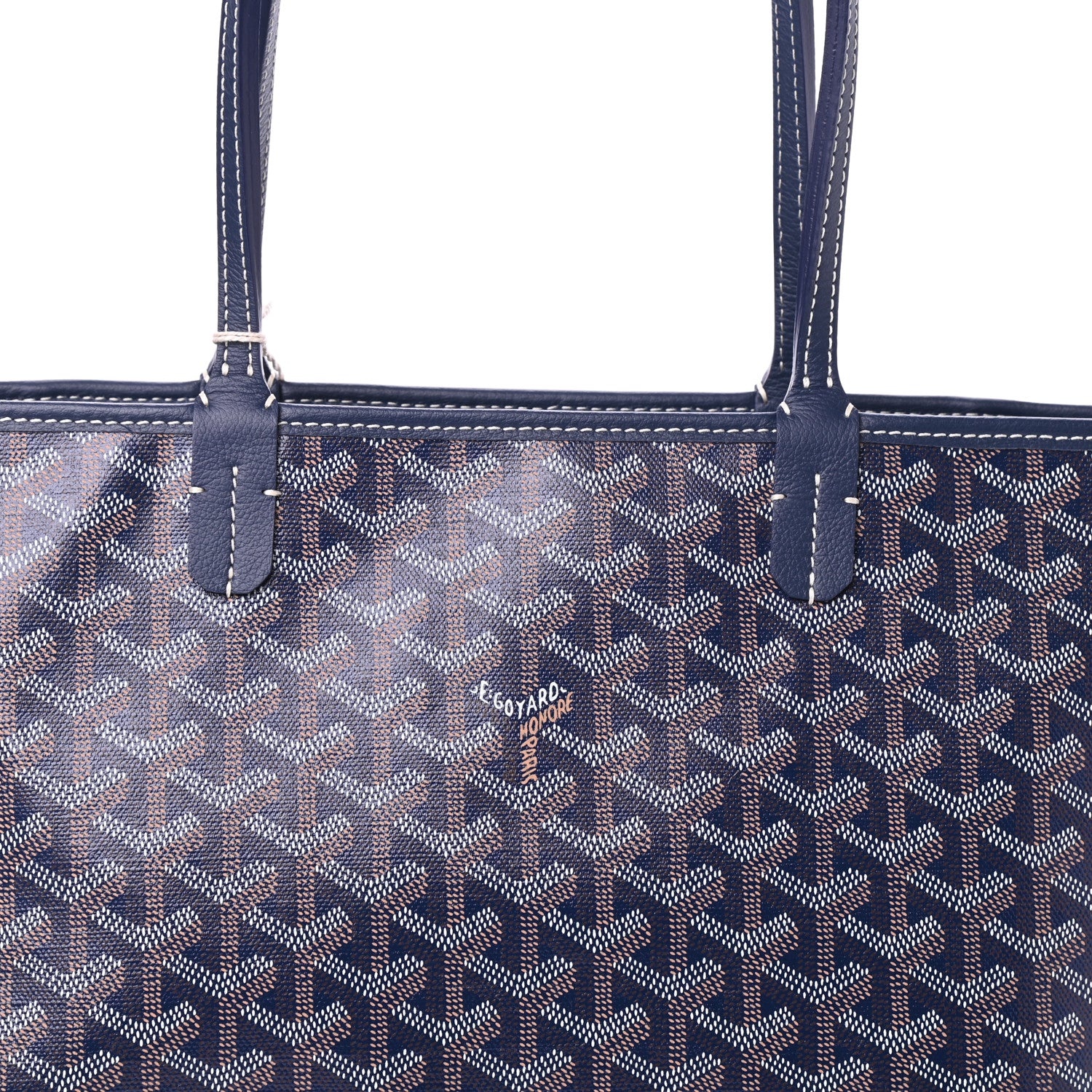 Goyard Goyardine Artois PM Navy 7 of 9