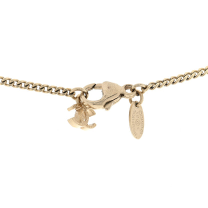 Chanel Globe CC Pendant Necklace Gold 4 of 4