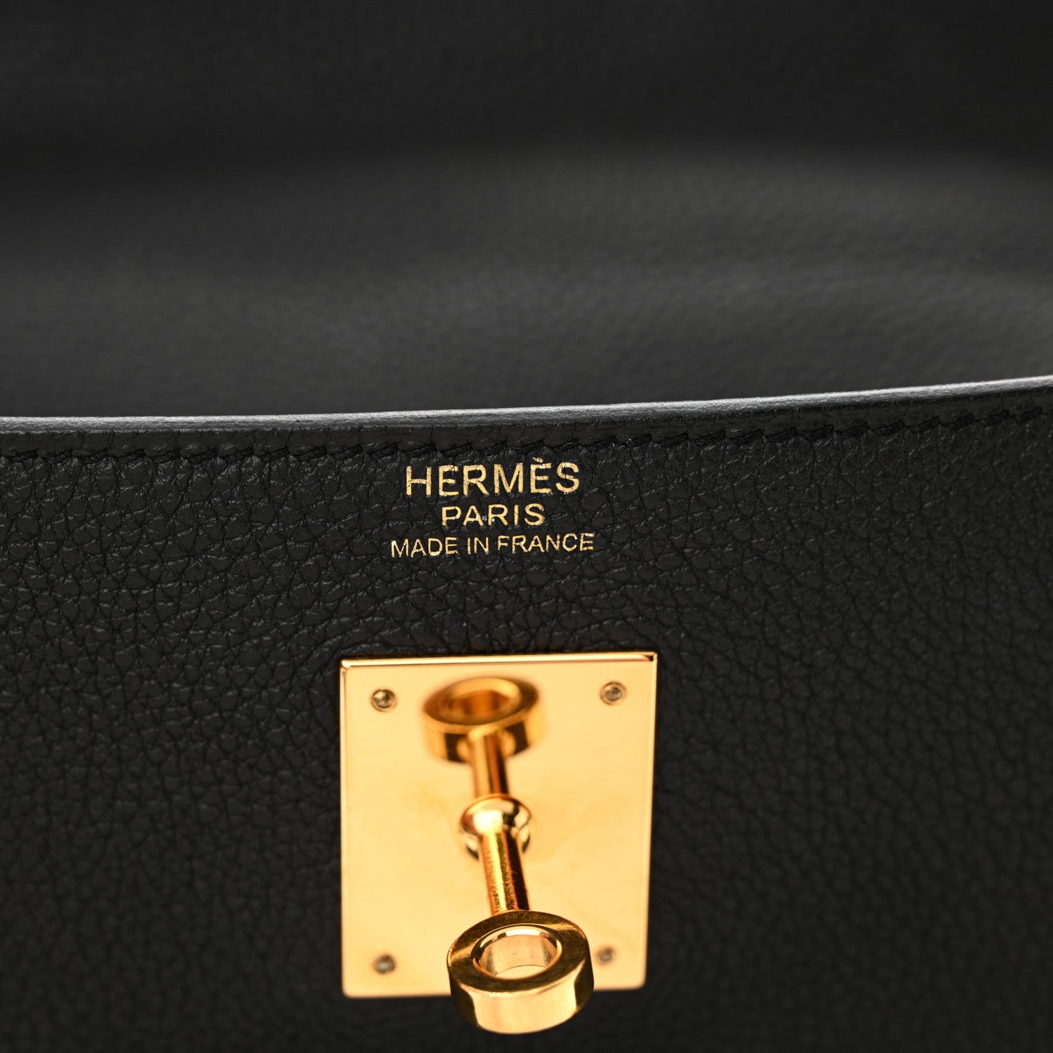 Hermes Togo Kelly Retourne 32 Black 6 of 12